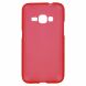 Силиконовый чехол Deexe Soft Case для Samsung Galaxy J1 2016 (J120) - Red. Фото 1 из 5