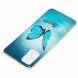 Силиконовый (TPU) чехол Deexe LumiCase для Samsung Galaxy S20 Plus (G985) - Blue Butterfly. Фото 4 из 7