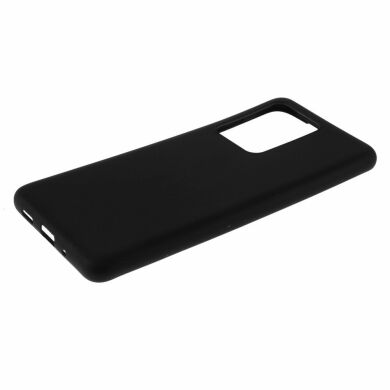 Силиконовый (TPU) чехол Deexe Matte Case для Samsung Galaxy S20 Ultra (G988) - Black
