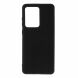 Силиконовый (TPU) чехол Deexe Matte Case для Samsung Galaxy S20 Ultra (G988) - Black. Фото 1 из 7