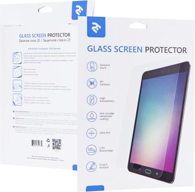 Защитное стекло 2E HD Clear Glass для Samsung Galaxy Tab S7 FE (T730/T736)