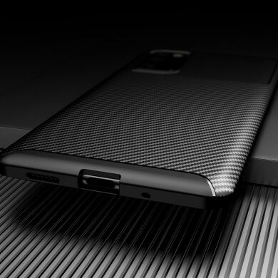 Защитный чехол Deexe Fusion для Samsung Galaxy S20 FE (G780) - Brown