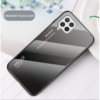 Защитный чехол Deexe Gradient Color для Samsung Galaxy A22 (A225) - Black / Grey