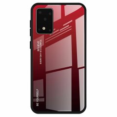 Захисний чохол Deexe Gradient Color для Samsung Galaxy S20 Ultra (G988) - Red