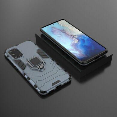 Защитный чехол Deexe Hybrid Case для Samsung Galaxy S20 Plus (G985) - Blue