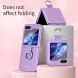 Защитный чехол Deexe Ring Case для Samsung Galaxy Flip 5 - Purple. Фото 10 из 10