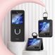Защитный чехол Deexe Ring Case для Samsung Galaxy Flip 5 - Black. Фото 3 из 10