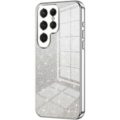 Захисний чохол Deexe Sparkles Cover для Samsung Galaxy S24 Ultra - Silver