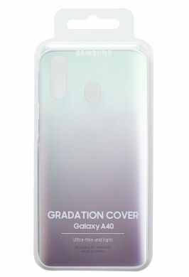 Защитный чехол Gradation Cover для Samsung Galaxy A40 (A405) EF-AA405CBEGRU - Black