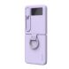 Защитный чехол NILLKIN CamShield Silky Silicone Case (FF) для Samsung Galaxy Flip 4 - Purple. Фото 3 из 17