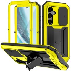 Защитный чехол R-JUST Armadillo для Samsung Galaxy S24 - Yellow