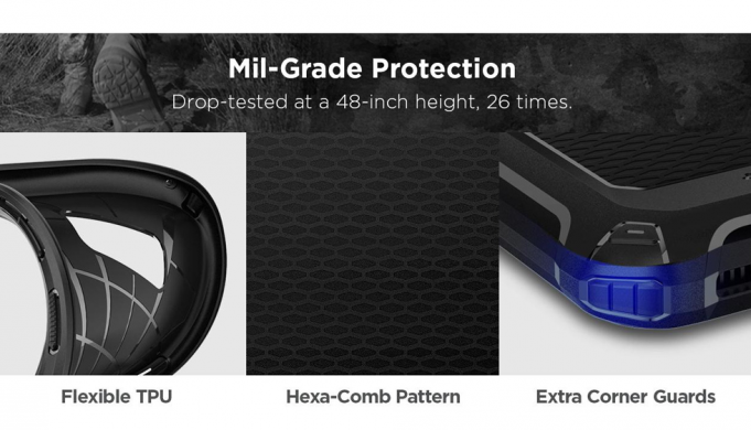 Защитный чехол SGP Rugged Armor Extra для Samsung Galaxy S8 Plus (G955)