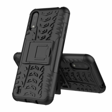 Защитный чехол UniCase Hybrid X для Samsung Galaxy A01 (A015) - Black