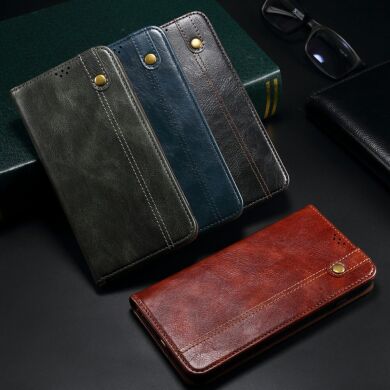 Защитный чехол UniCase Leather Wallet для Samsung Galaxy S21 (G991) - Green