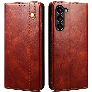 Защитный чехол UniCase Leather Wallet для Samsung Galaxy S24 Plus - Brown