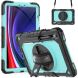 Защитный чехол Deexe Shockproof Case для Samsung Galaxy Tab S9 FE (X510) - Light Blue / Black. Фото 2 из 9