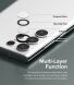 Комплект защитных стекол RINGKE Camera Lens Frame Glass для Samsung Galaxy S22 Ultra (S908) - Silver. Фото 6 из 13