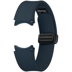 Оригинальный ремешок D-Buckle Hybrid Eco-Leather Band (M/L) для Samsung Galaxy Watch 4 / 4 Classic / 5 / 5 Pro / 6 / 6 Classic (ET-SHR94LNEGEU) - Indigo