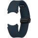 Оригинальный ремешок D-Buckle Hybrid Eco-Leather Band (M/L) для Samsung Galaxy Watch 4 / 4 Classic / 5 / 5 Pro / 6 / 6 Classic (ET-SHR94LNEGEU) - Indigo. Фото 1 из 4