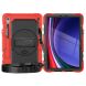 Защитный чехол Deexe Shockproof Case для Samsung Galaxy Tab S9 (X710/716) - Red. Фото 2 из 8