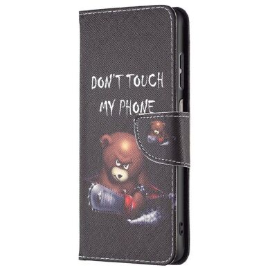 Чехол-книжка Deexe Color Wallet для Samsung Galaxy A13 (А135) - Bear