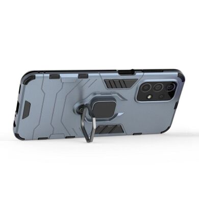 Защитный чехол Deexe Hybrid Case для Samsung Galaxy A23 (A235) - Blue