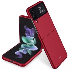 Пластиковий чохол Deexe Hard Shell (FF) для Samsung Galaxy Flip 4 - Red