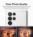 Комплект защитных стекол RINGKE Camera Lens Frame Glass для Samsung Galaxy S22 Ultra (S908) - Silver. Фото 8 из 13