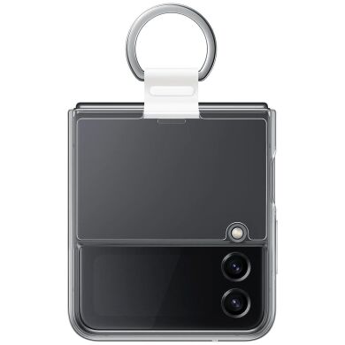 Захисний чохол Clear Cover with Ring для Samsung Galaxy Flip 4 (EF-OF721CTEGUA) - Transparency