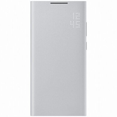 Чехол-книжка Smart LED View Cover для Samsung Galaxy S22 Ultra (S908) EF-NS908PJEGRU - Light Gray