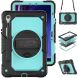 Защитный чехол Deexe Shockproof Case для Samsung Galaxy Tab S9 FE (X510) - Light Blue / Black. Фото 1 из 9