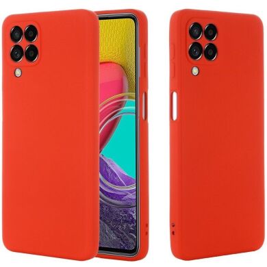 Защитный чехол Deexe Silicone Case для Samsung Galaxy M33 (M336) - Red