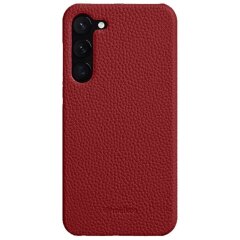 Кожаный чехол MELKCO Leather Case для Samsung Galaxy S22 (S901) - Red