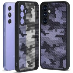 Захисний чохол IBMRS Military для Samsung Galaxy A35 (A356) - Grid Camouflage