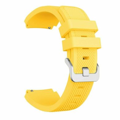 Ремешок UniCase Twill Texture для часов с шириной крепления 22 мм - Yellow