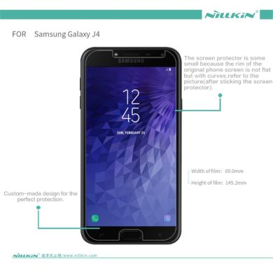 Антибликовая пленка NILLKIN Matte для Samsung Galaxy J4 2018 (J400)