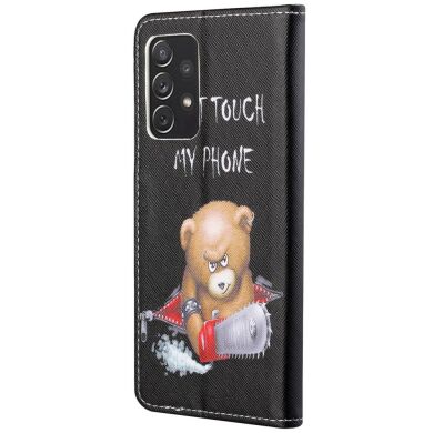Чехол-книжка Deexe Color Wallet для Samsung Galaxy A73 (A736) - Bear