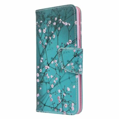 Чехол-книжка Deexe Color Wallet для Samsung Galaxy S20 (G980) - Tree with Flowers