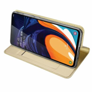 Чехол-книжка DUX DUCIS Skin Pro для Samsung Galaxy M40 / A60 (A605) - Gold