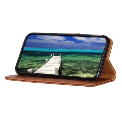 Чехол-книжка KHAZNEH Wallet Cover для Samsung Galaxy A53 - Brown