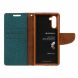 Чехол-книжка MERCURY Canvas Diary для Samsung Galaxy Note 10 (N970) - Green. Фото 4 из 7
