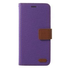 Чехол-книжка ROAR KOREA Cloth Texture для Samsung Galaxy J4 2018 (J400) - Purple