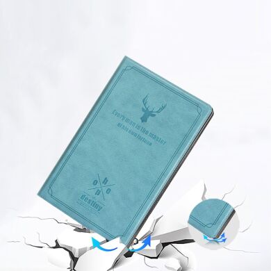 Чехол-книжка UniCase Deer Pattern для Samsung Galaxy Tab A7 Lite (T220/T225) - Green