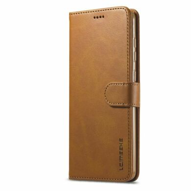 Чехол LC.IMEEKE Wallet Case для Samsung Galaxy A21s (A217) - Brown