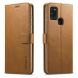 Чехол LC.IMEEKE Wallet Case для Samsung Galaxy A21s (A217) - Brown. Фото 1 из 7