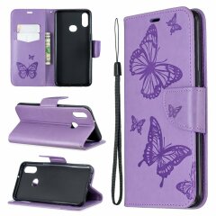 Чехол UniCase Butterfly Pattern для Samsung Galaxy A10s (A107) - Purple