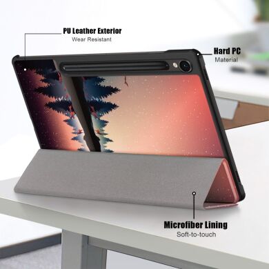 Чехол UniCase Life Style для Samsung Galaxy Tab S9 FE (X510) - Wave