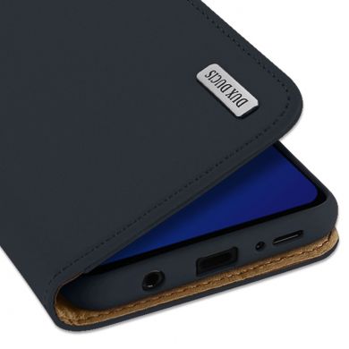 Кожаный чехол DUX DUCIS Wish Series для Samsung Galaxy S9+ (G965) - Dark Blue