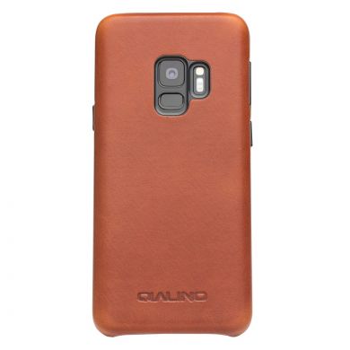 Кожаный чехол QIALINO Leather Cover для Samsung Galaxy S9 (G960) - Brown