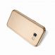 Пластиковый чехол LENUO Silky Touch для Samsung Galaxy A3 2017 (A320) - Gold. Фото 4 из 11